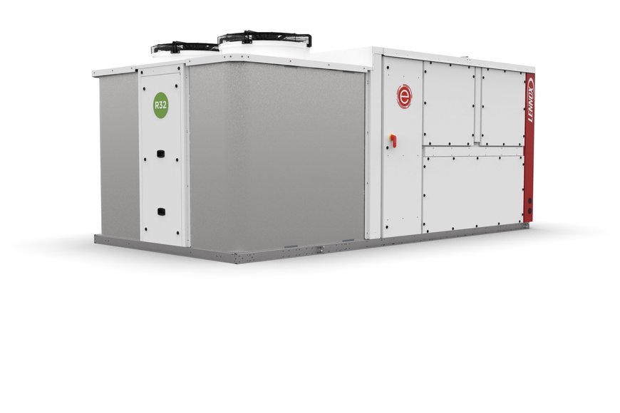 World’s first installation of R32 rooftop units